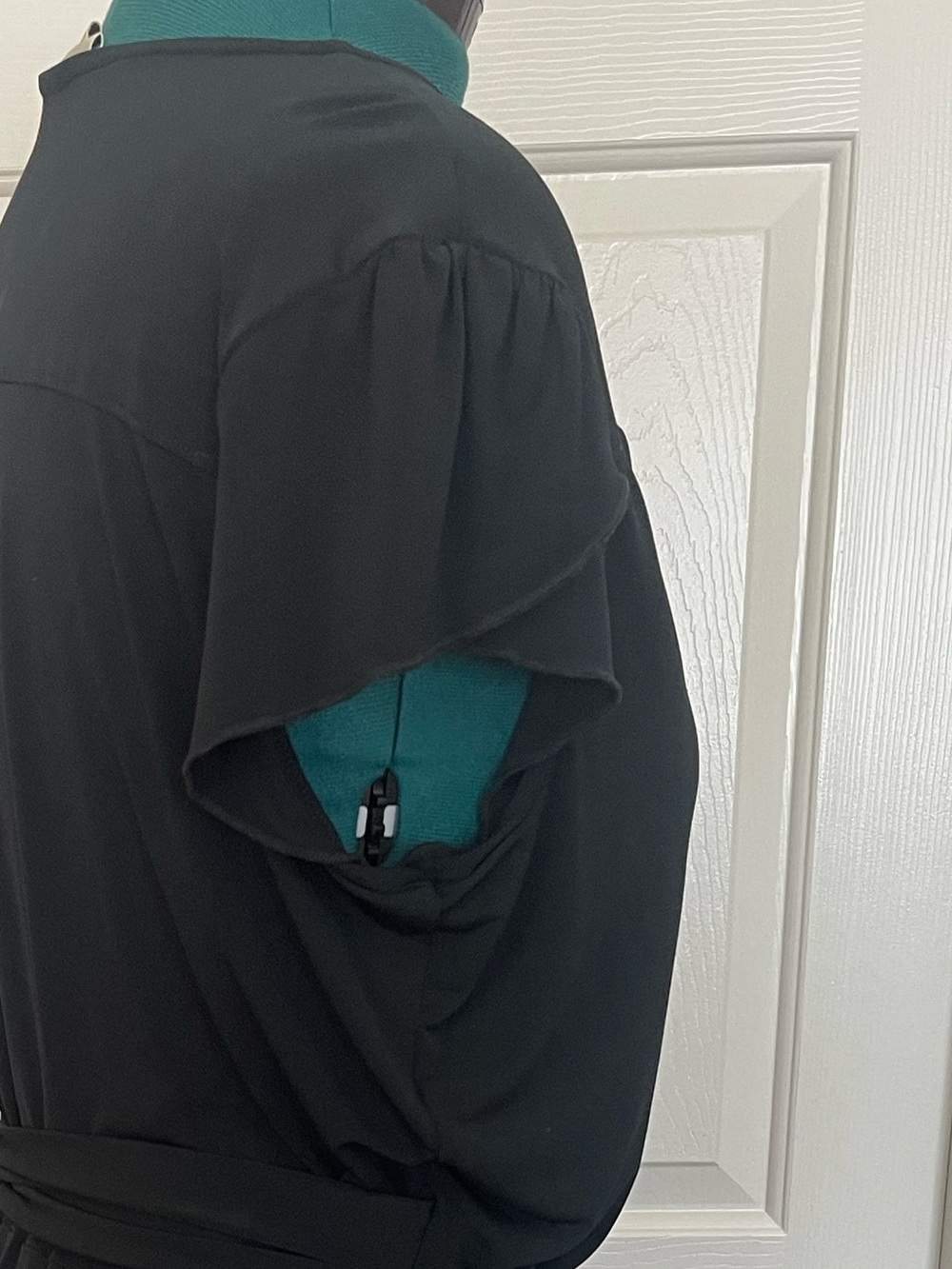 Merona Black wrap dress XXL - Picture 7 of 16